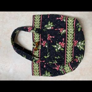 Vera Bradley black and pink purse
